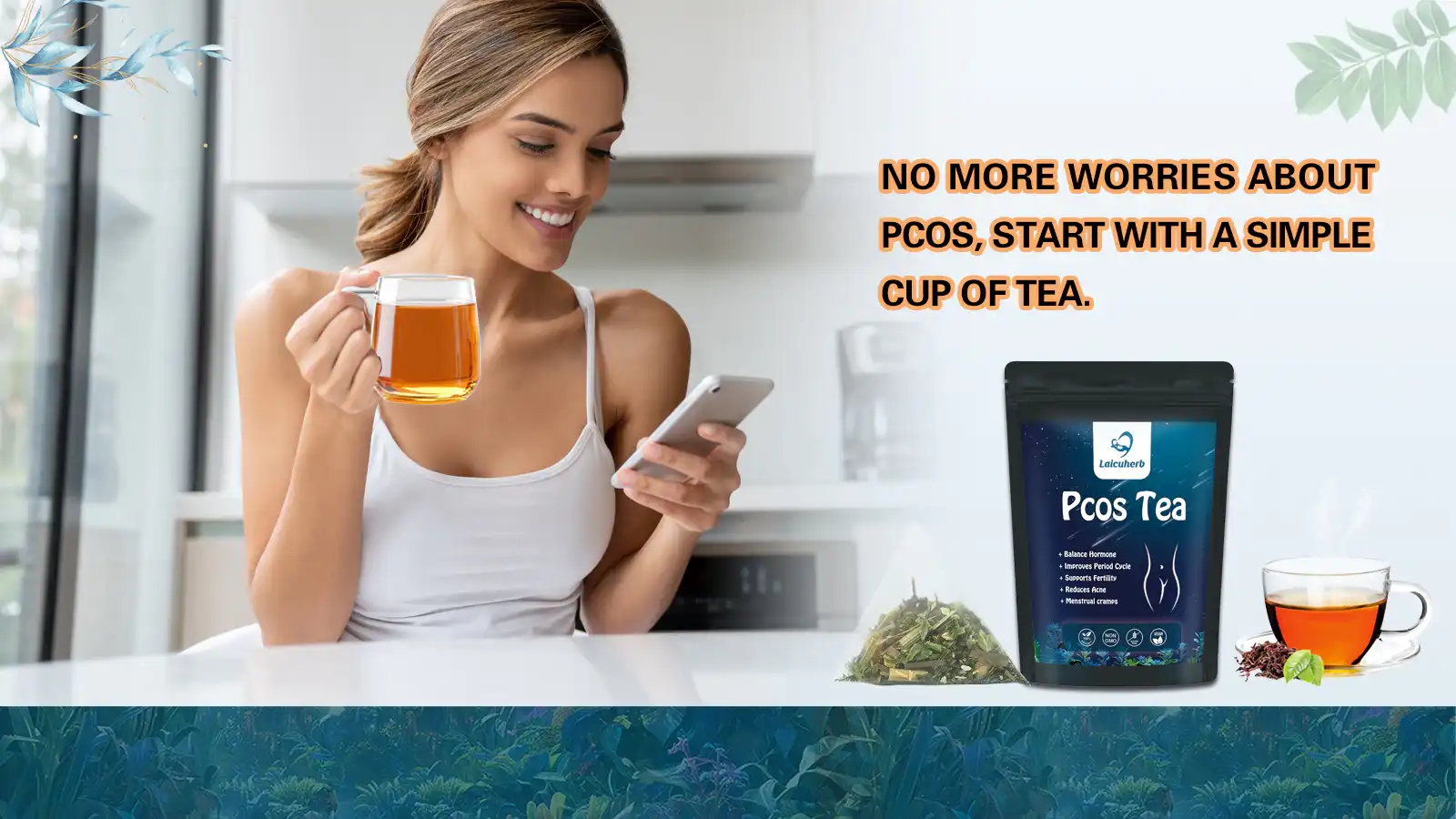 The best tea drink for treating PCOS The best tea drink for treating PCOS