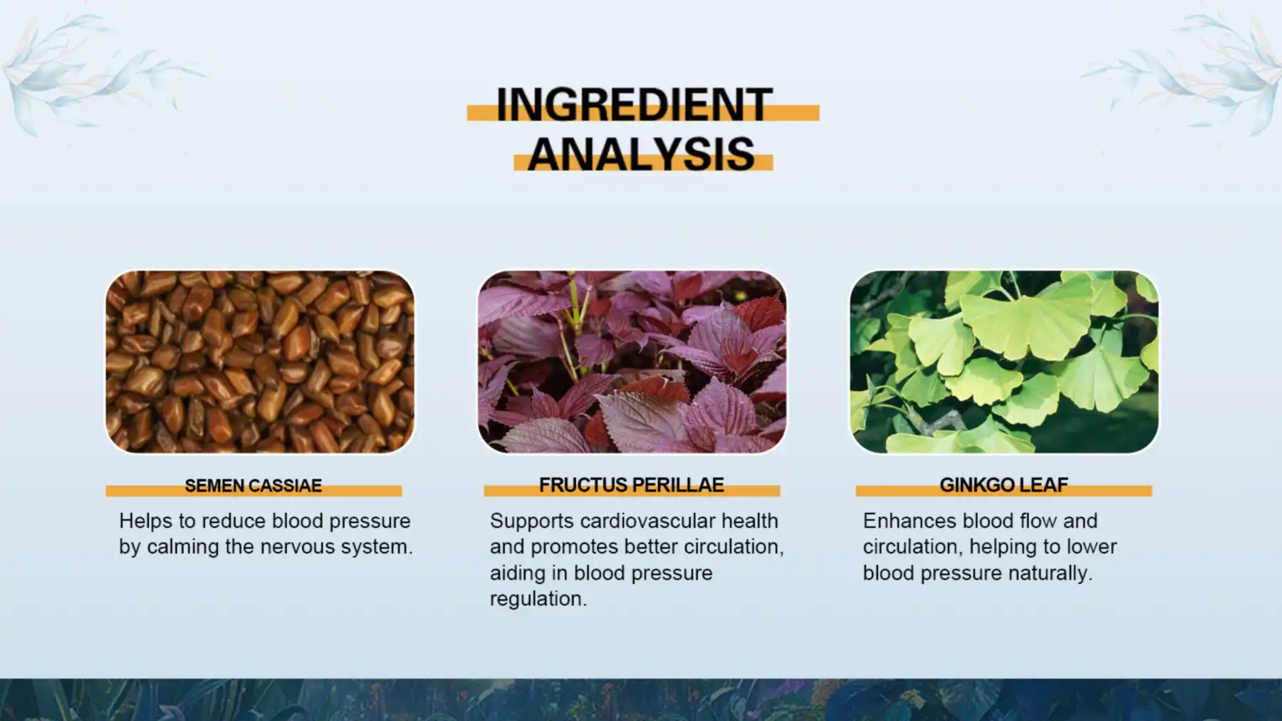 Active Ingredients Active Ingredients