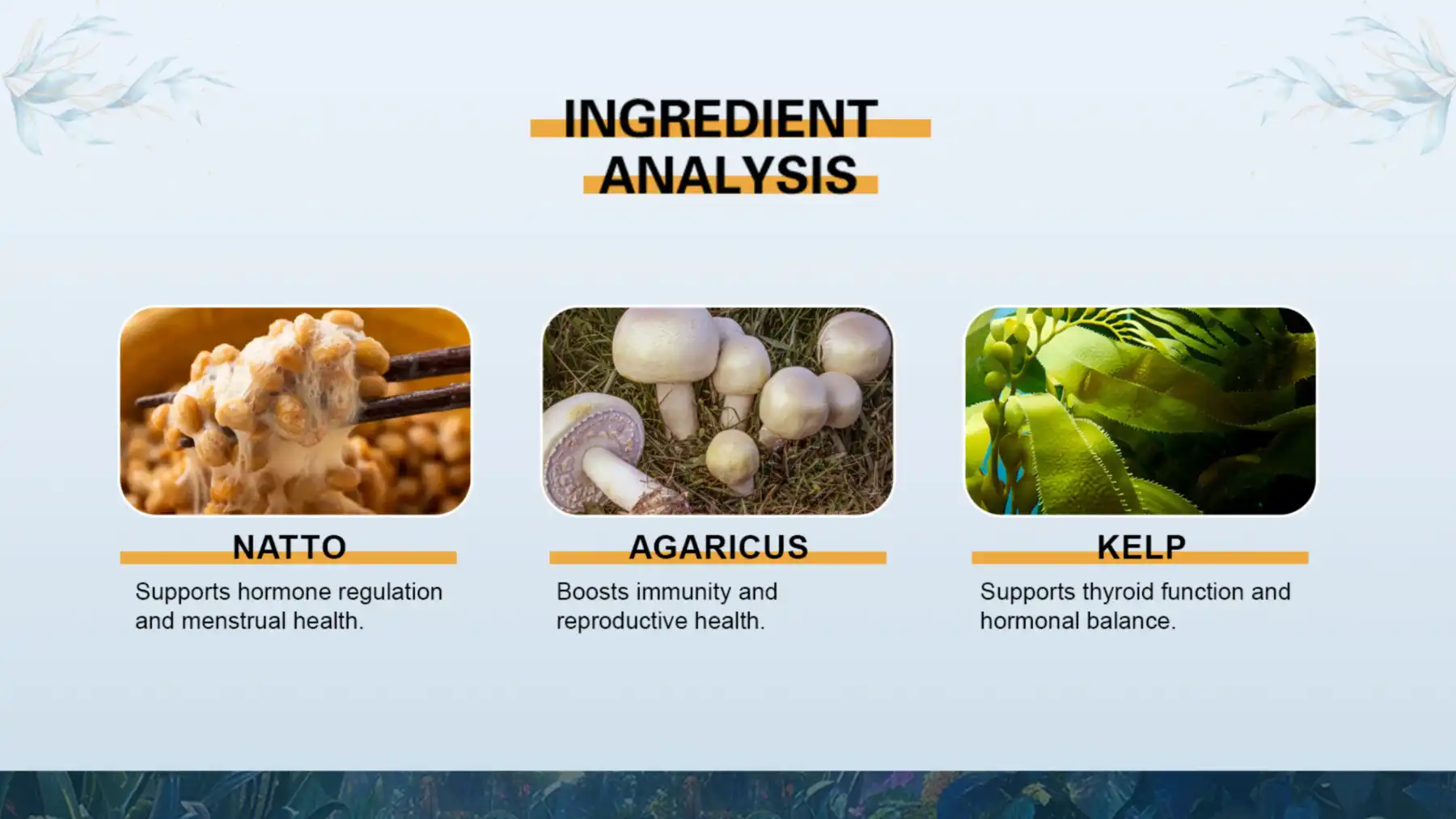 Active Ingredients Active Ingredients