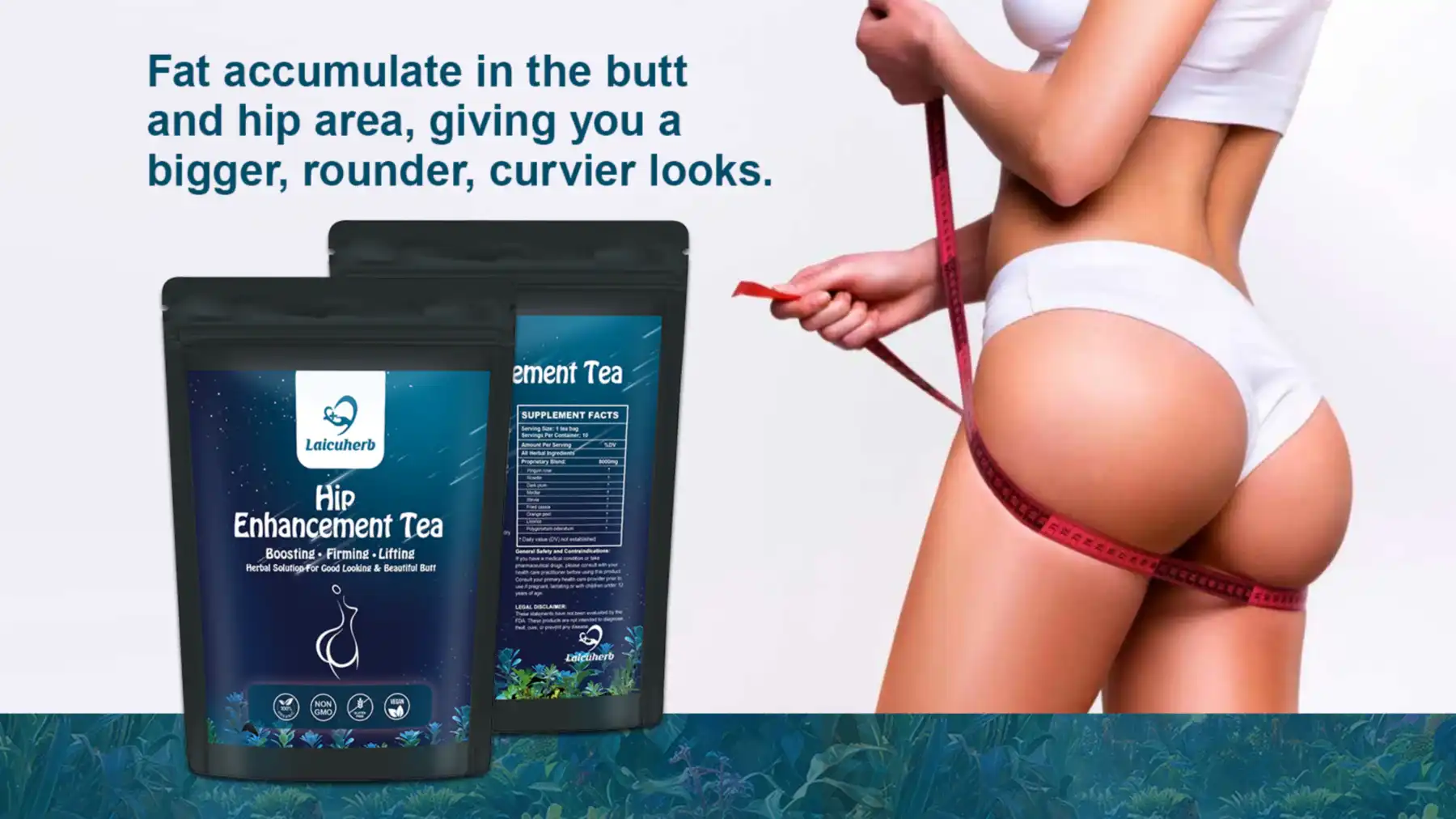 Drinking the bbl detox tea made from laicuherb will cause your muscles to shift to your hips and shape them Drinking the bbl detox tea made from laicuherb will cause your muscles to shift to your hips and shape them