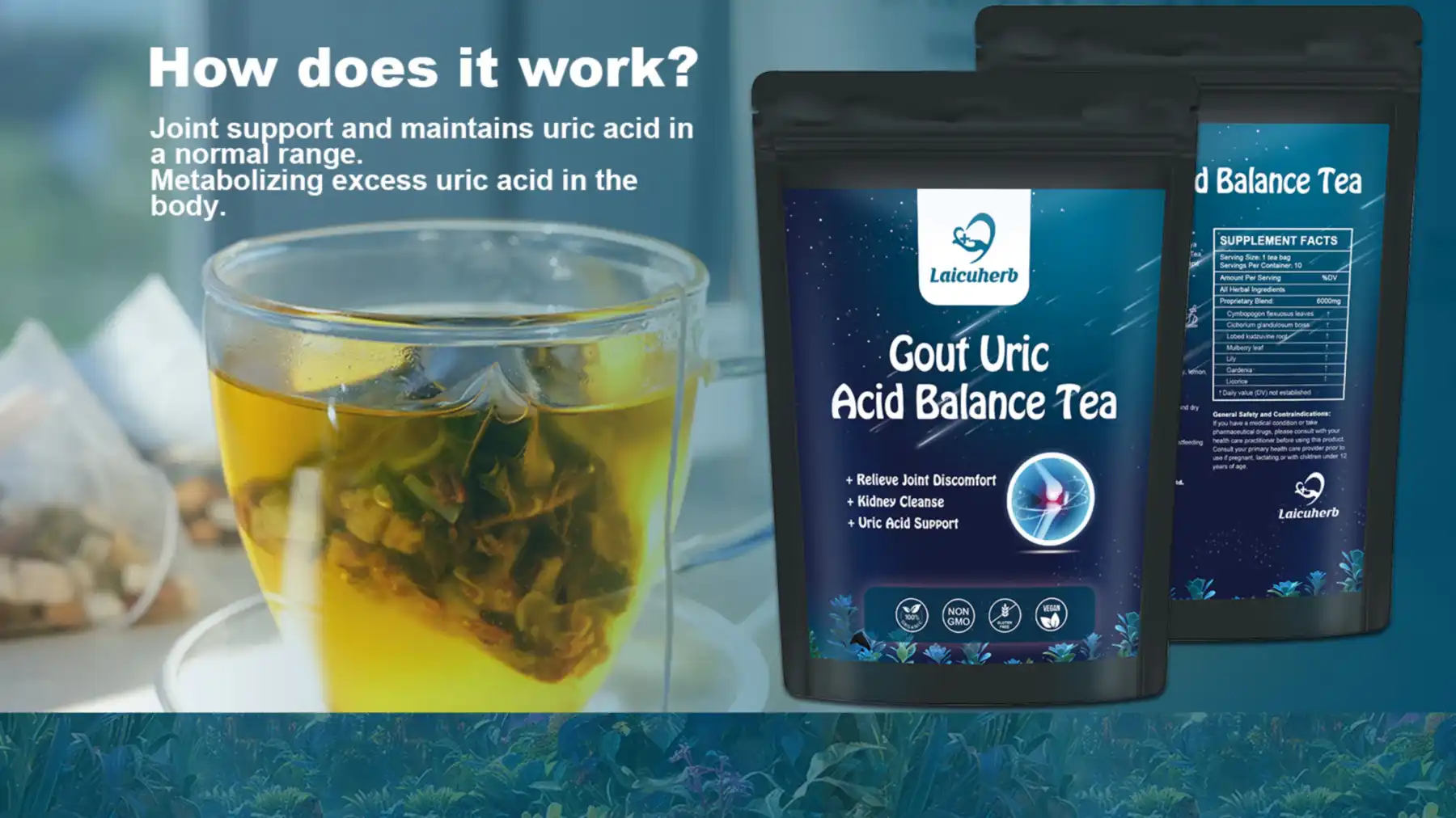 It is made from a variety of herbal raw materials through scientific proportation. Each component itself has an excellent effect on reducing uric acid, and when they are mixed, they exert an even better effect. It is made from a variety of herbal raw materials through scientific proportation. Each component itself has an excellent effect on reducing uric acid, and when they are mixed, they exert an even better effect.