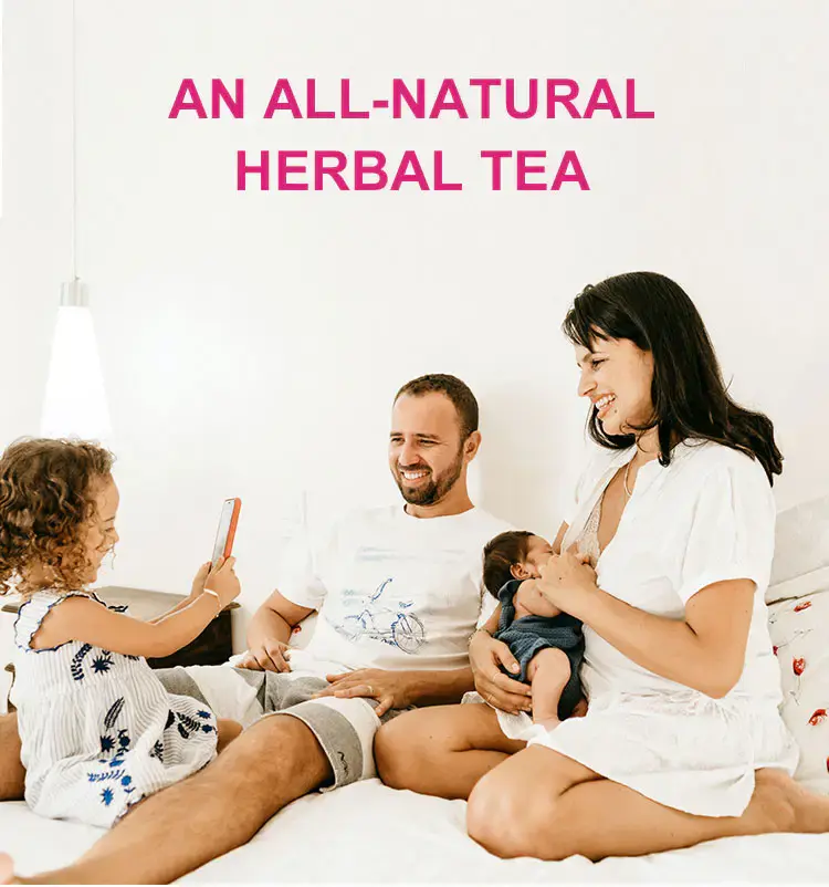 Laicuherb's female fertility tea is made with 100% natural ingredients Laicuherb's female fertility tea is made with 100% natural ingredients