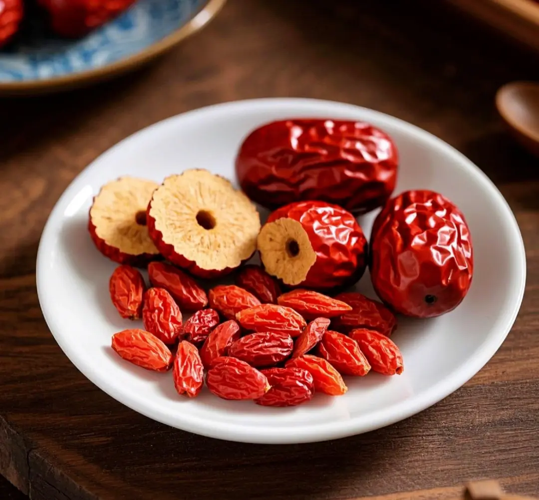 Goji berries and red dates Goji berries and red dates