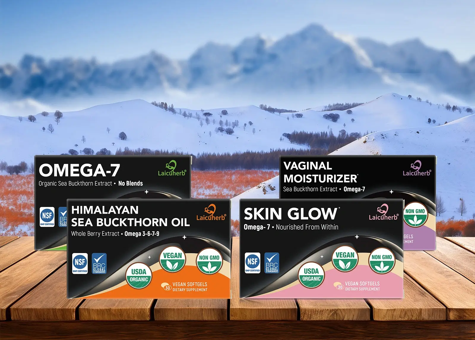 Laicuherb Sea Buckthorn Oil Product Series