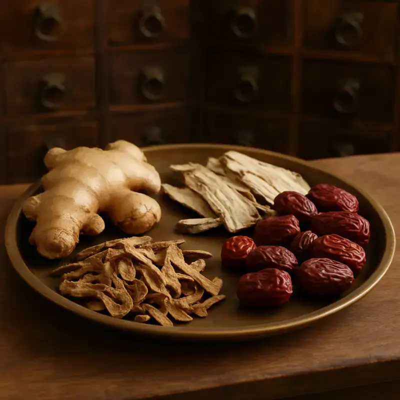 The key ingredients in Laicuherb's womb healing tea The key ingredients in Laicuherb's womb healing tea