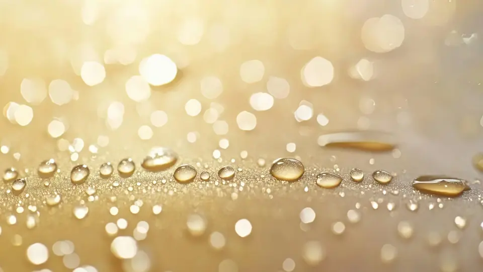 Fresh water droplets on smooth skin Fresh water droplets on smooth skin