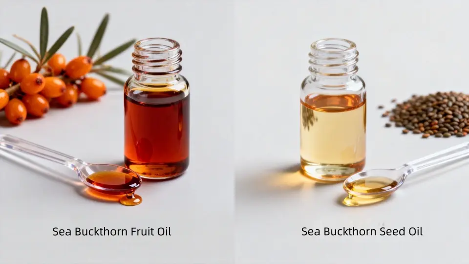 Comparison of Sea Buckthorn Fruit Oil and Seed Oil Comparison of Sea Buckthorn Fruit Oil and Seed Oil