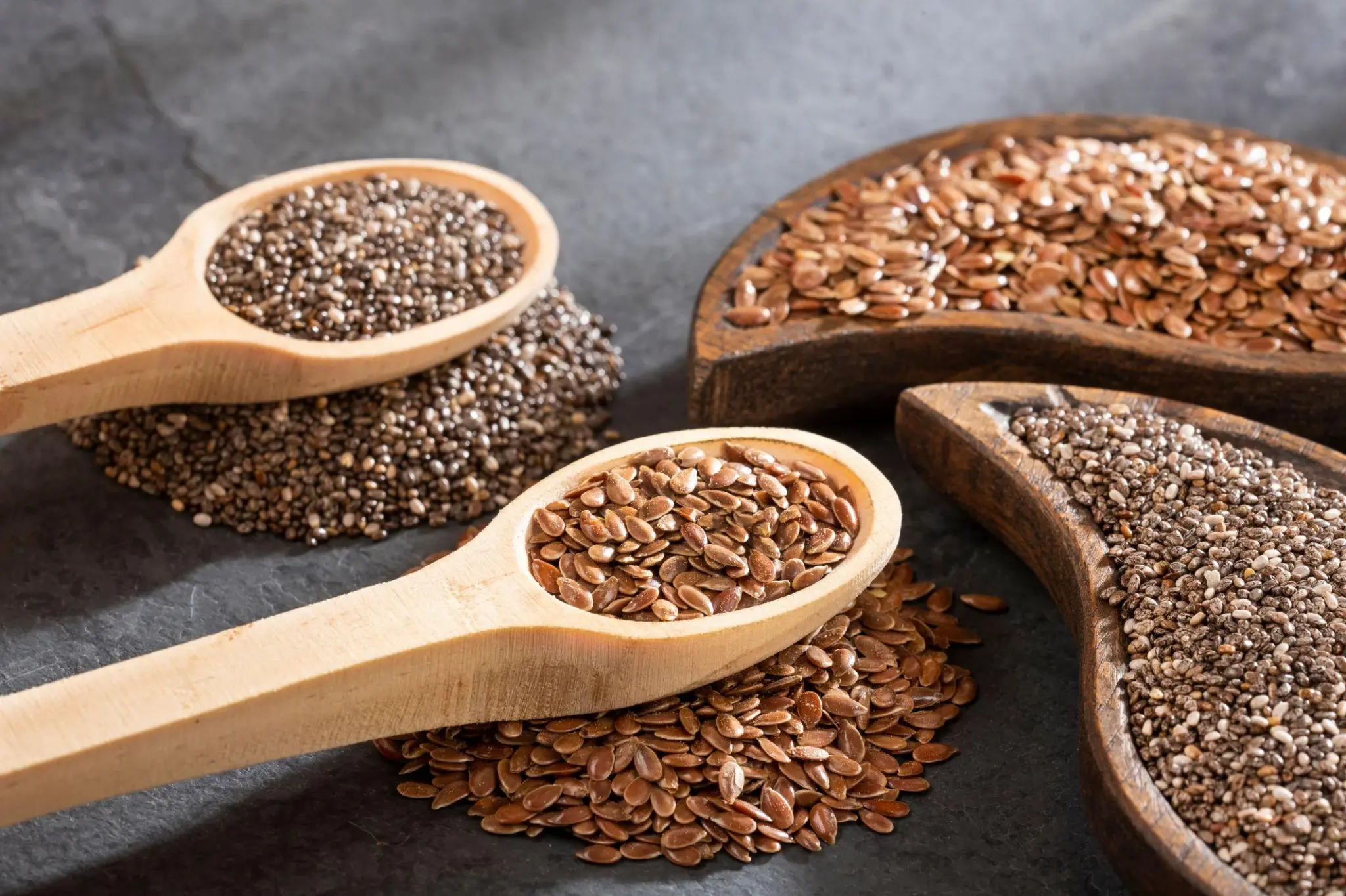 egan Omega 3 Source. Linseed and Chia seeds