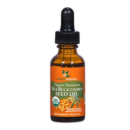 Sea Buckthorn Seed Oil Dropper Organic Sea Buckthorn Seed Oil Dropper Organic