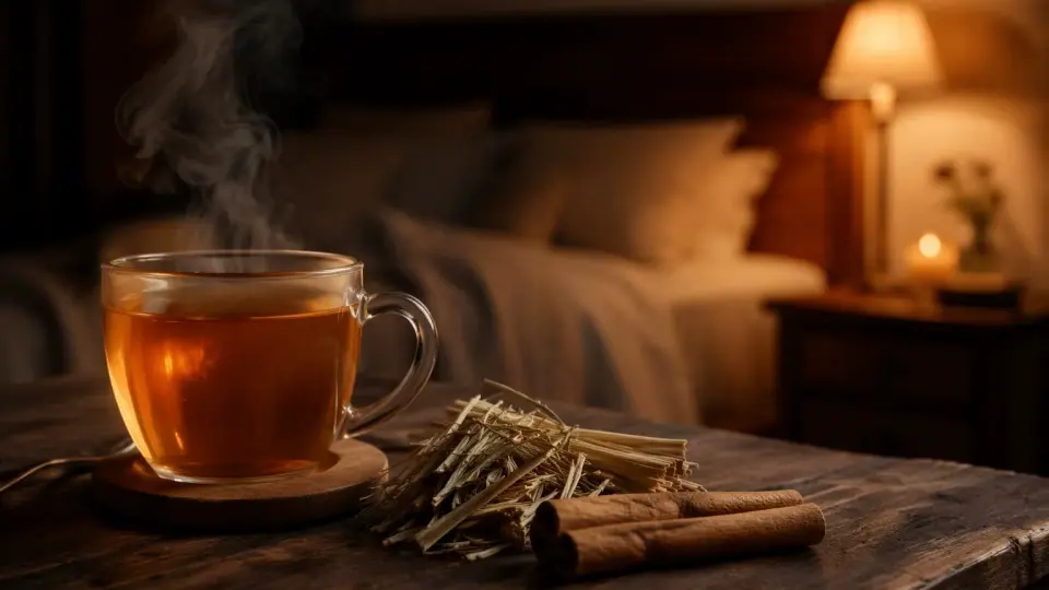 Rest Calm & Sleep Tea Best Herbal Sleep Tea for Stress Relief and Deep Rest