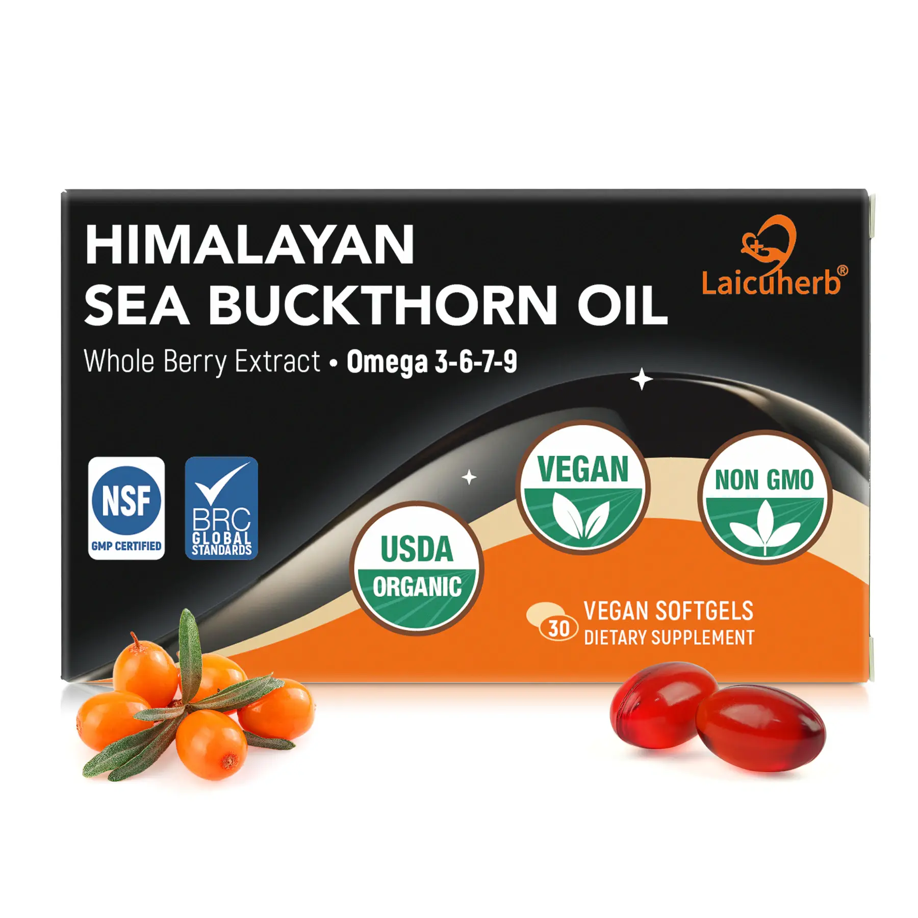 Laicuherb Himalayan Sea Buckthorn Oil