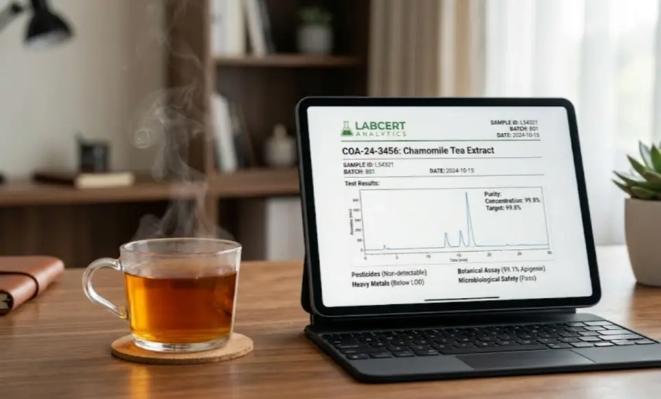 Clean lab testing & botanical sourcing