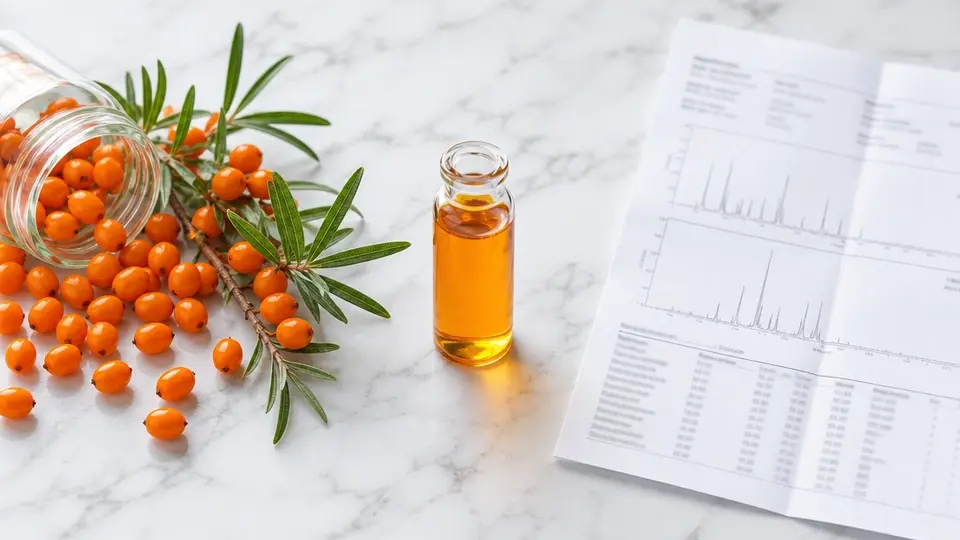 laicuherb himalayan sea buckthorn oil fatty acid profile lab analysis source