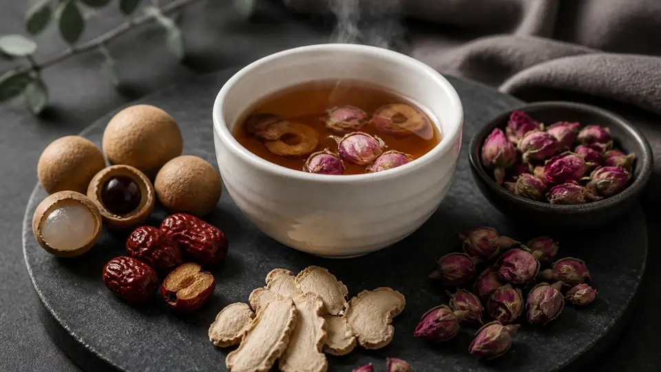 Laicuherb cycle syncing tea raw botanical ingredients and brewing ritual