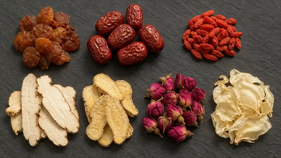 laicuherb ease period comfort tea seven herb botanical ingredients longan rose ginger laicuherb ease period comfort tea seven herb botanical ingredients longan rose ginger